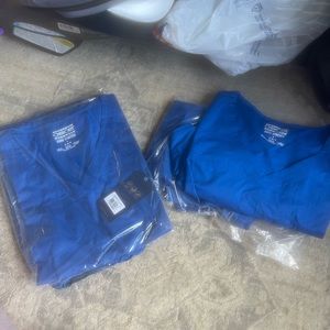 Two sets of Cherokee core stretch scrubs size medium NWT